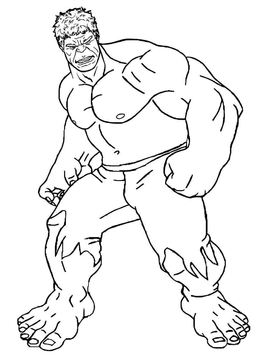 Hulk coloring page (36)