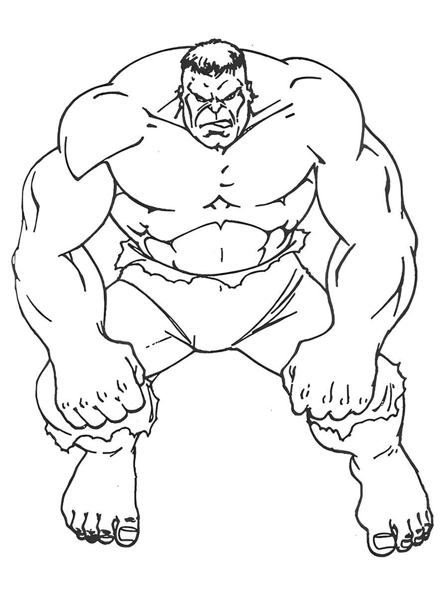 Hulk coloring page (45)