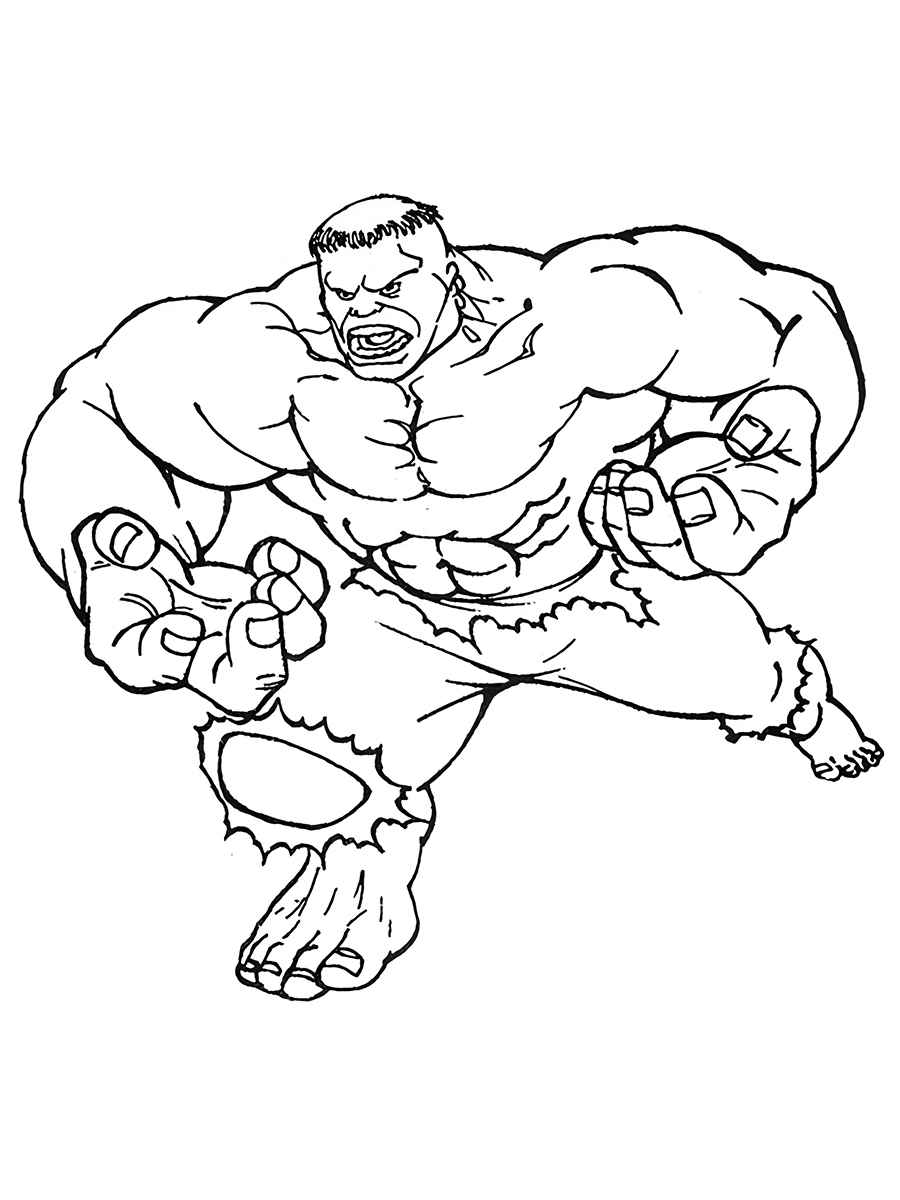 Hulk coloring page (54)