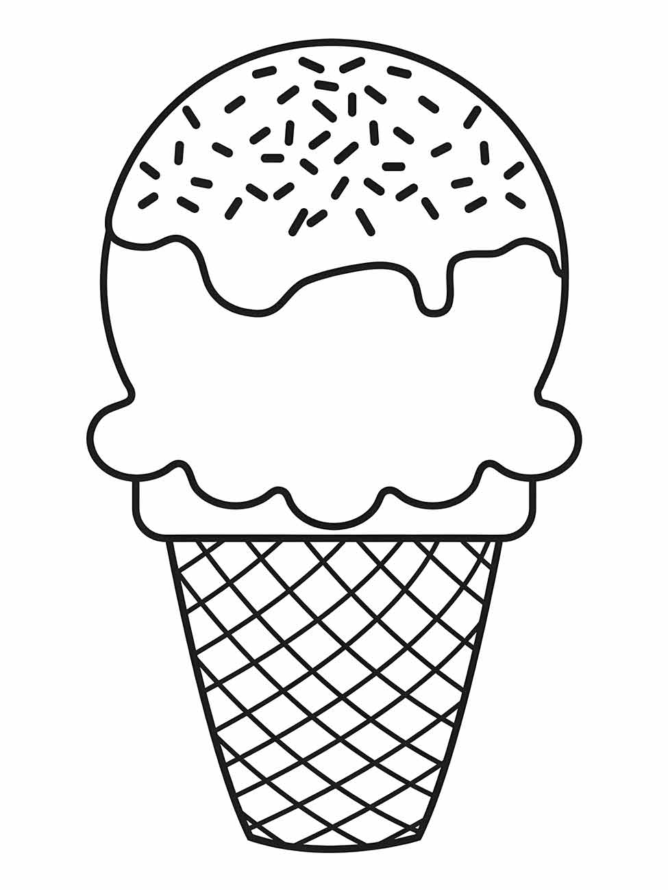 Ice Cream coloring page (19)