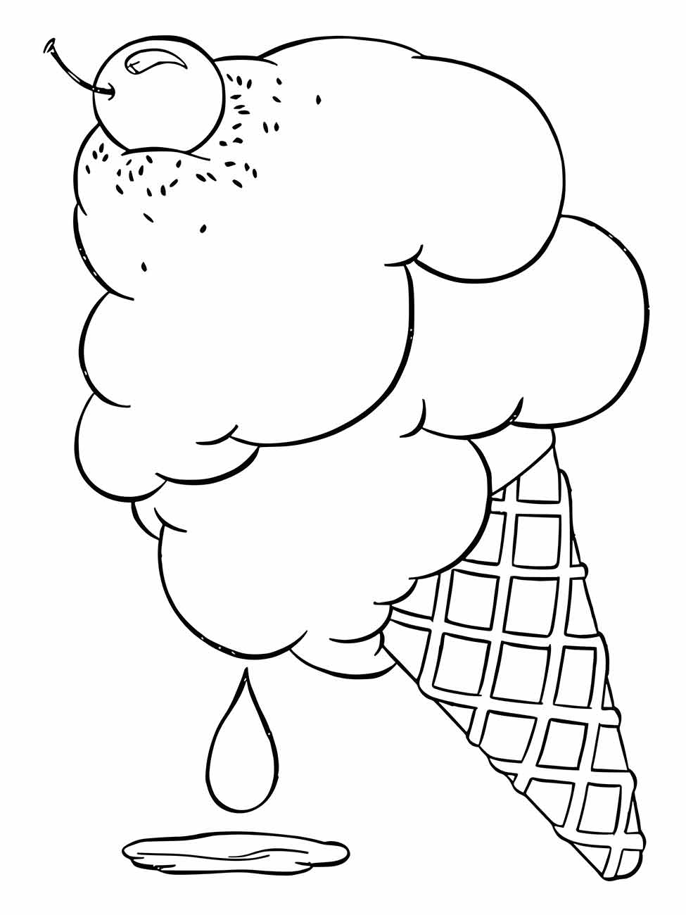 Ice Cream coloring page (22)