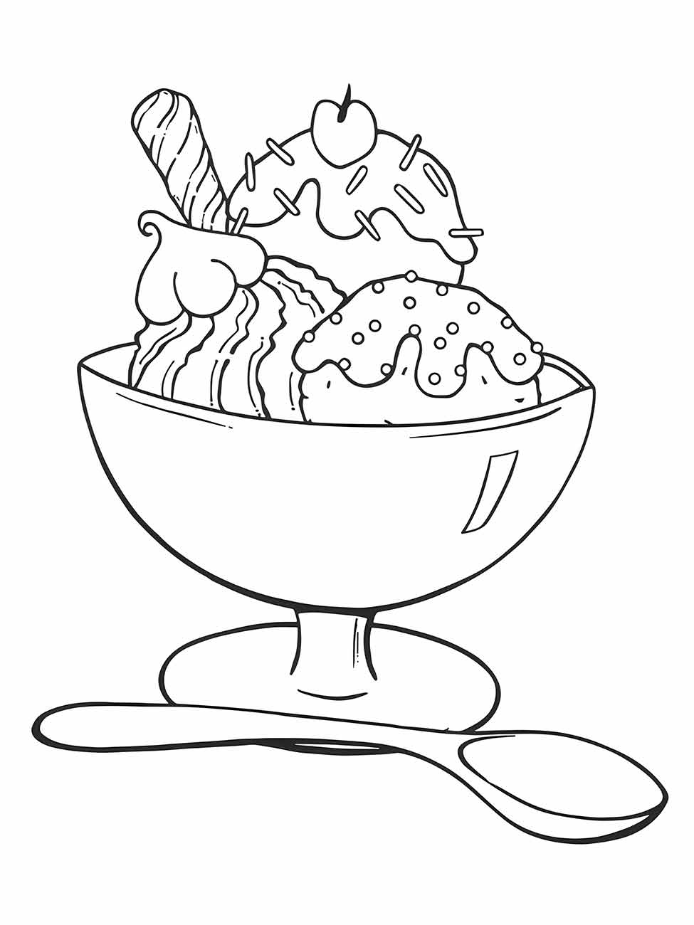 Ice Cream coloring page (25)