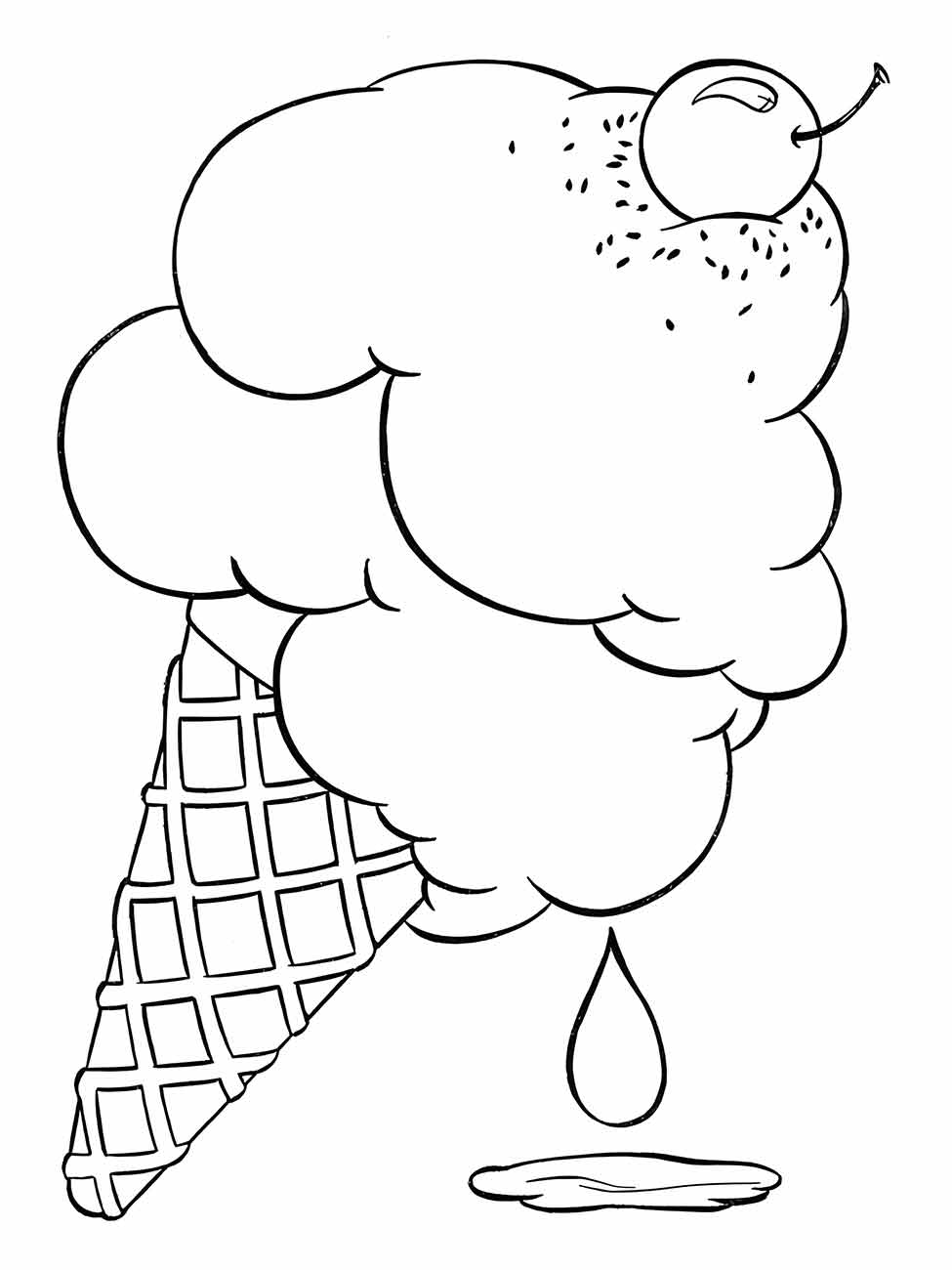 Ice Cream coloring page (26)