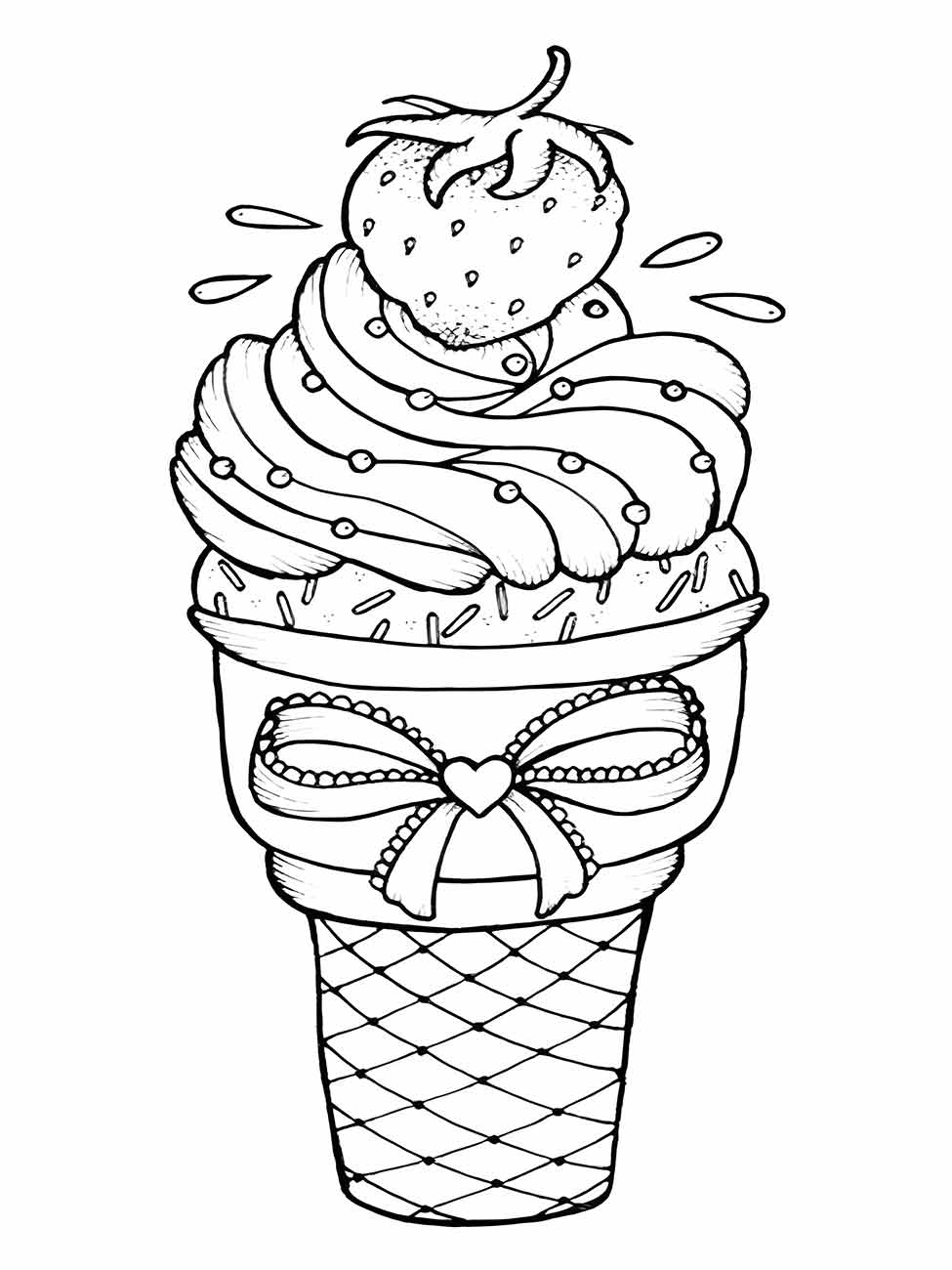 Ice Cream coloring page (27)