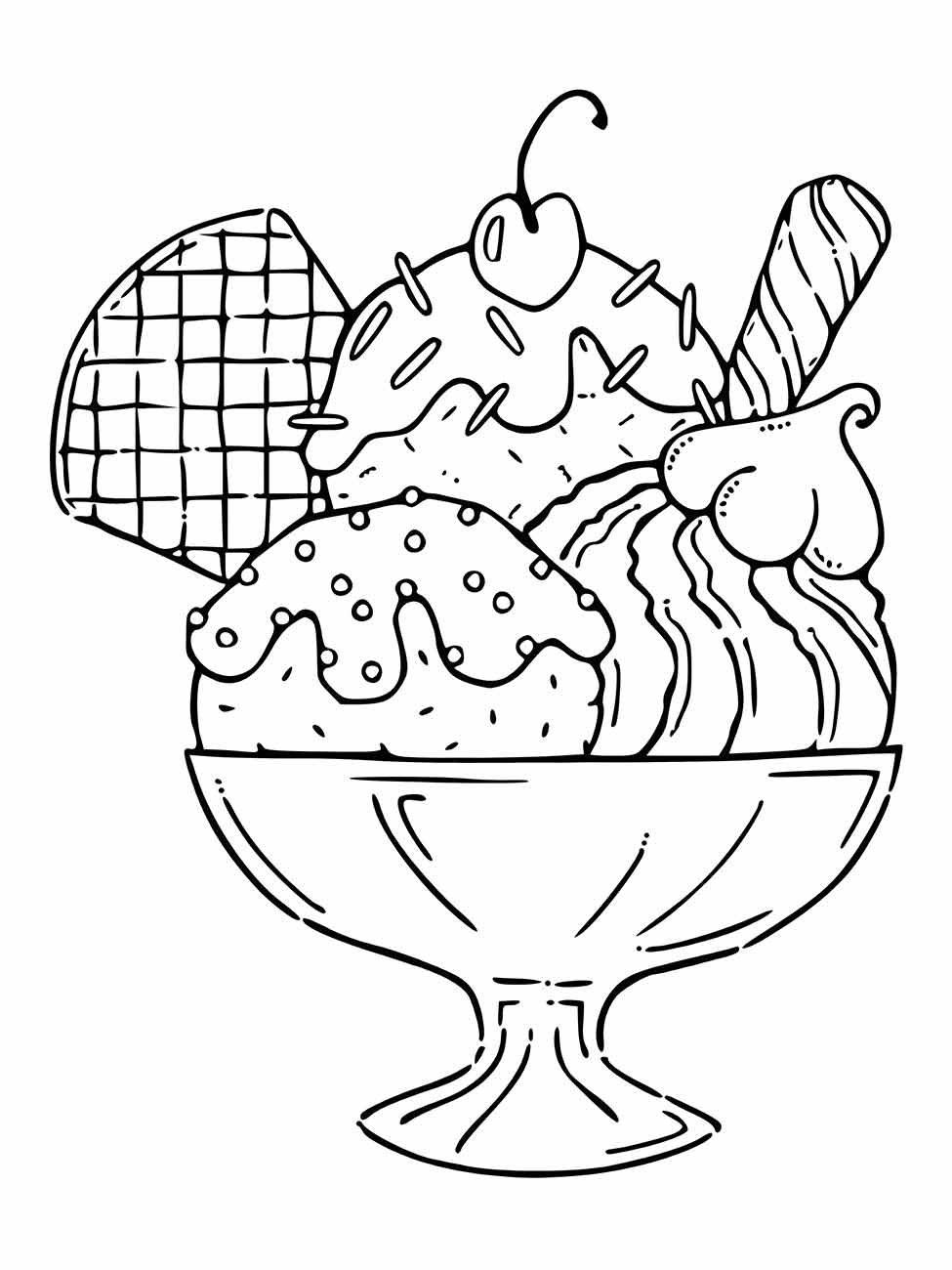 Ice Cream coloring page (28)