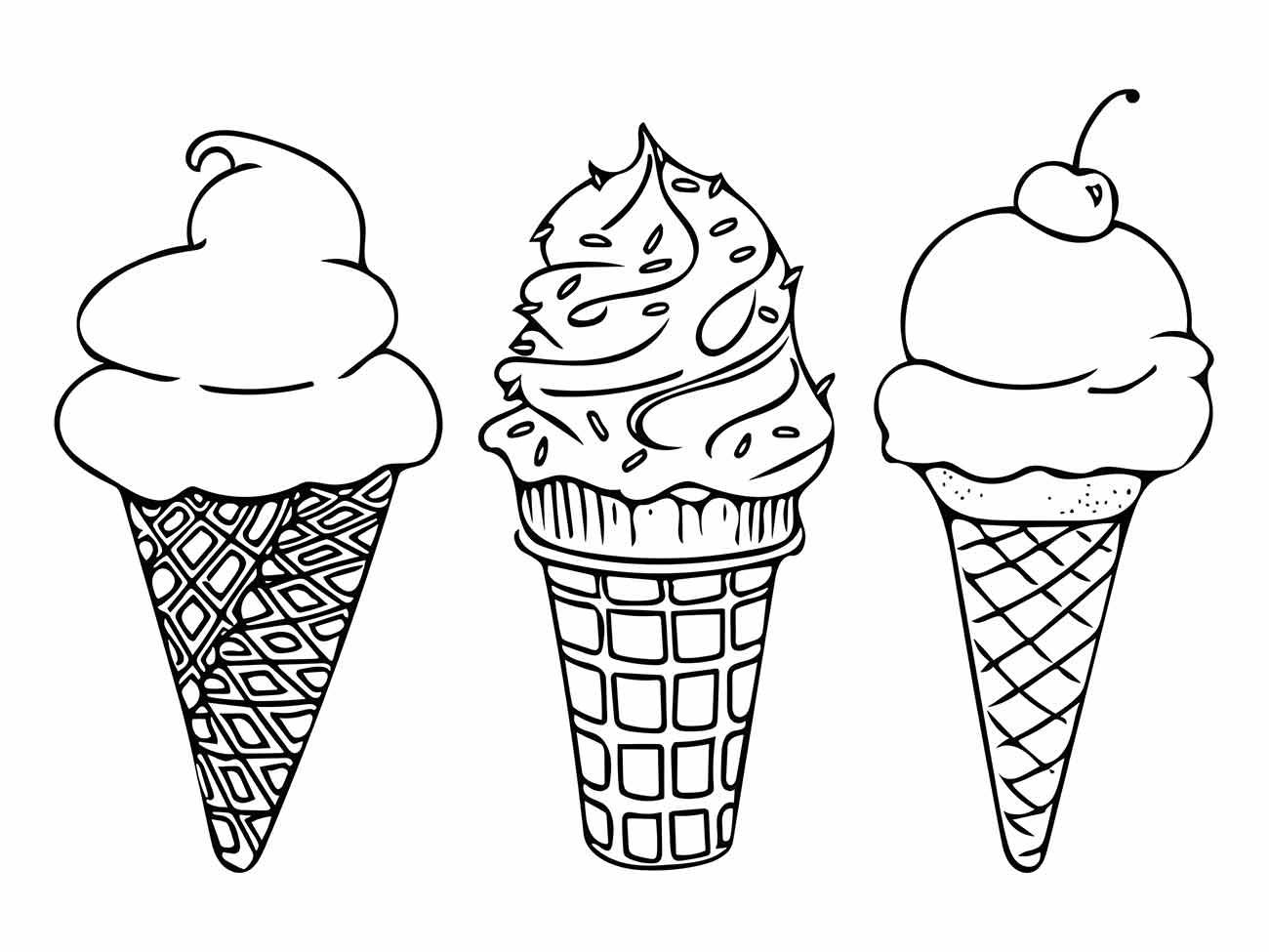 Ice Cream coloring page (29)