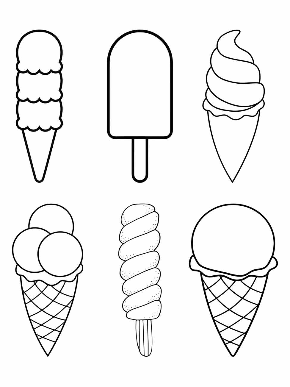 Ice Cream coloring page (34)