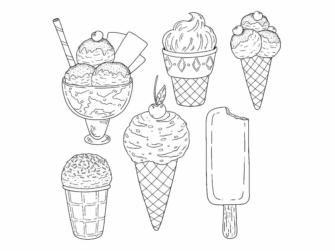 Ice Cream coloring page (36)