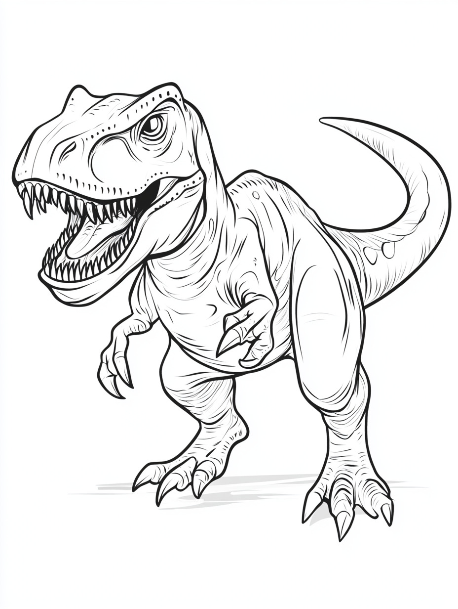 Indominous Rex coloring page (11)