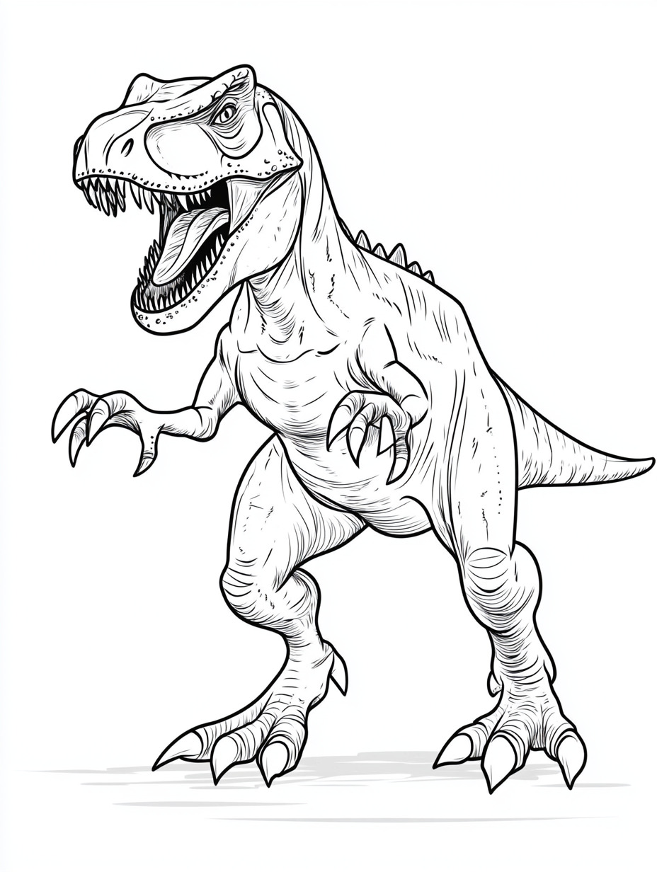 Indominous Rex coloring page (13)