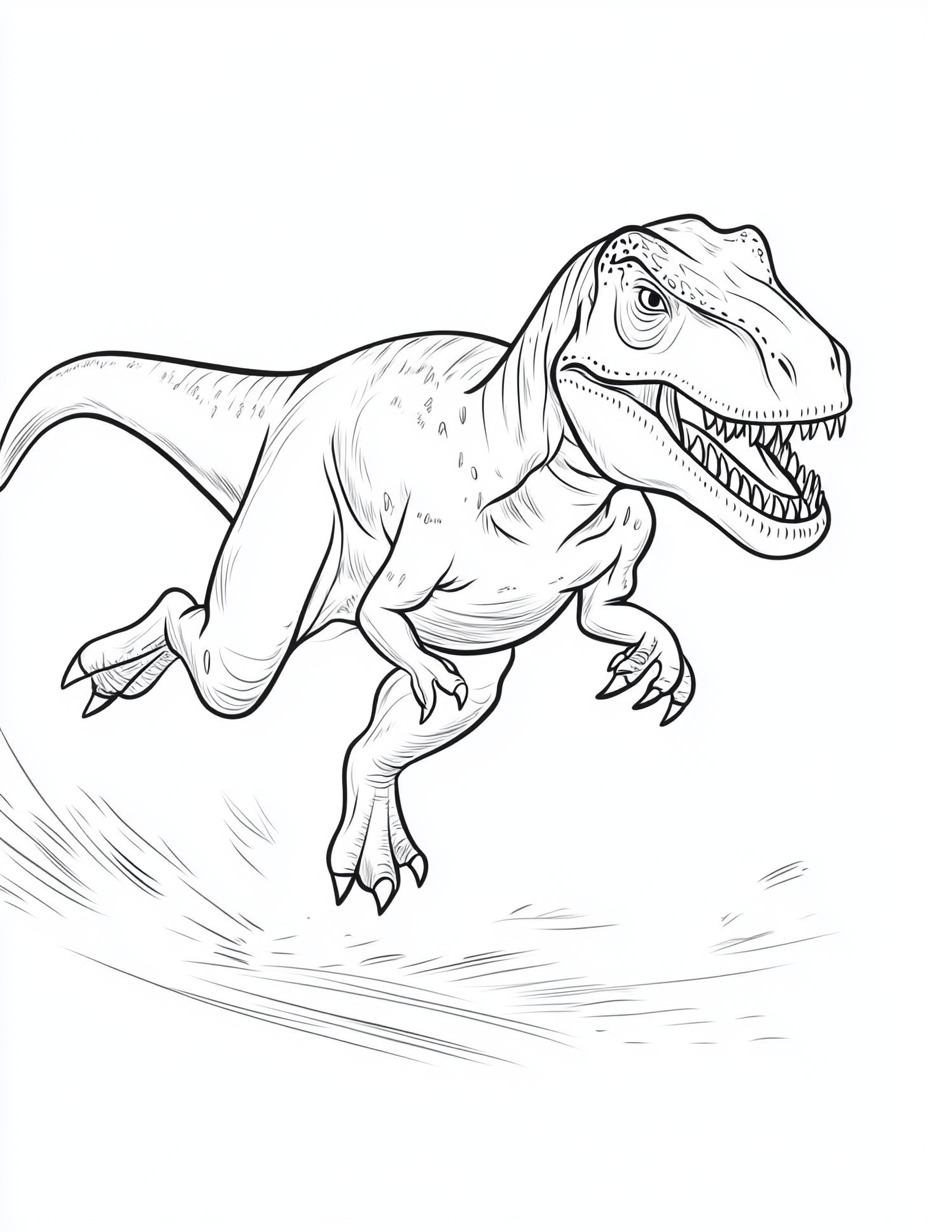 Indominous Rex coloring page (2)