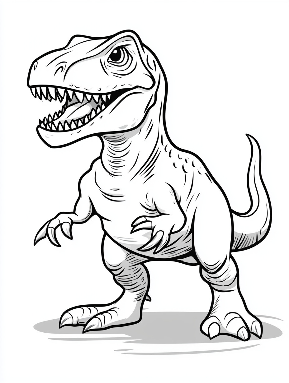 Indominous Rex coloring page (9)