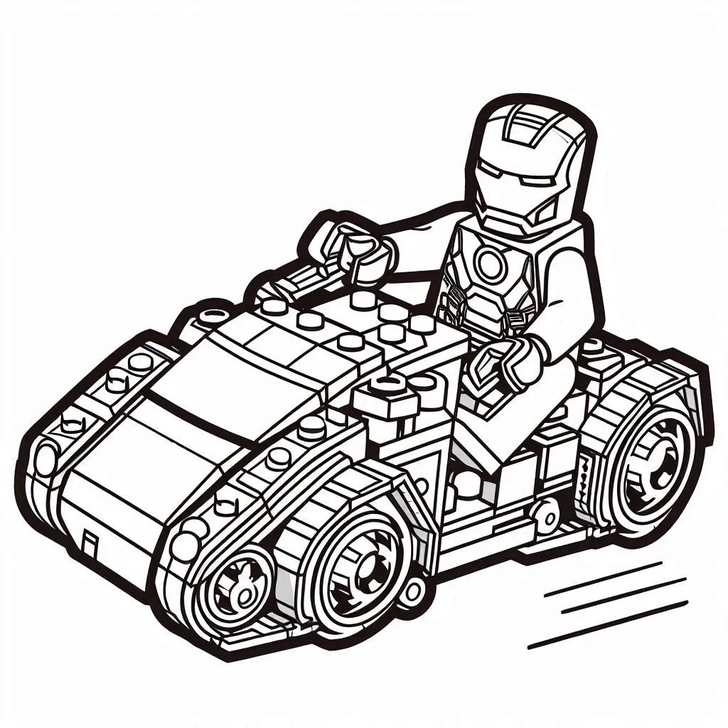 Iron man coloring page (21)