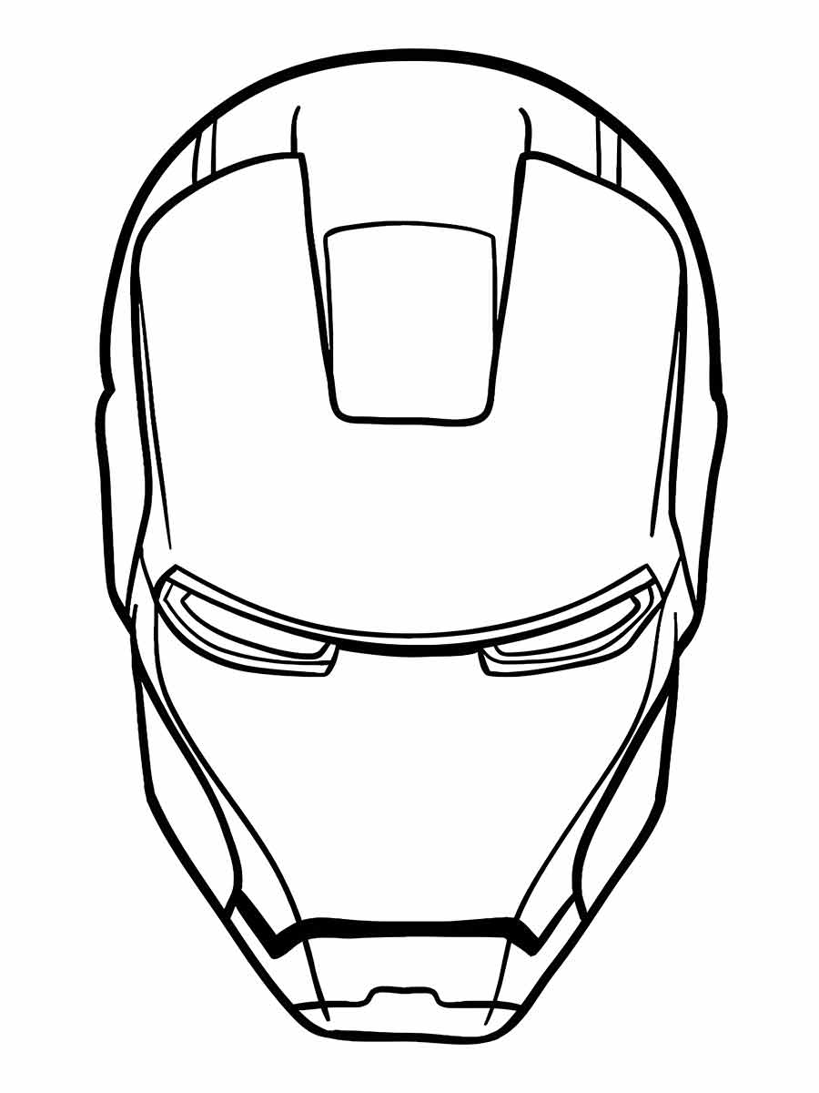 Iron man coloring page (22)