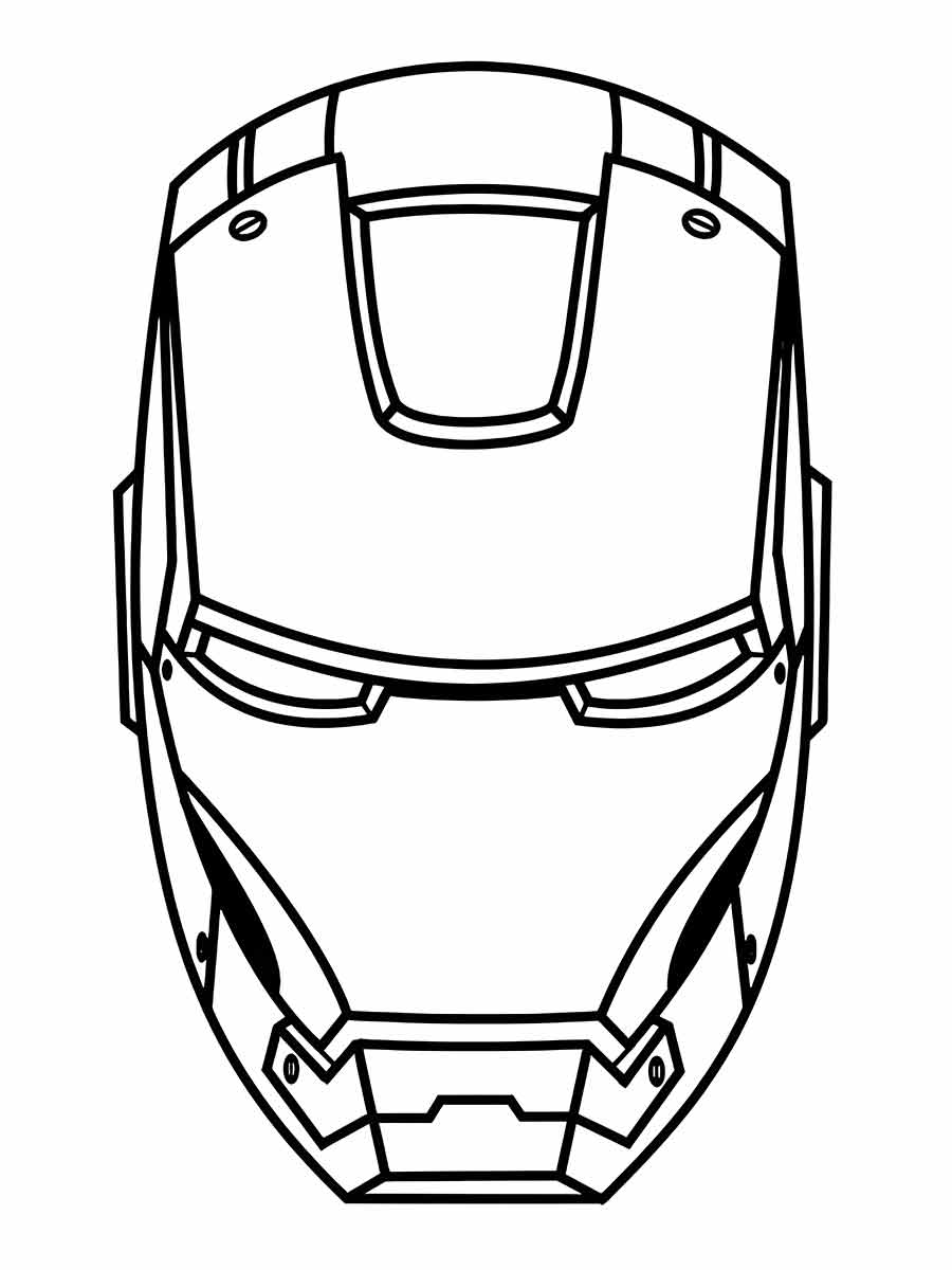 Iron man coloring page (23)