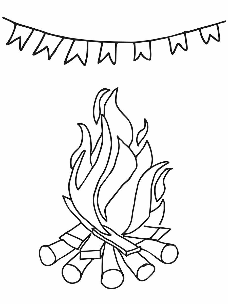 June celebration coloring page (102)