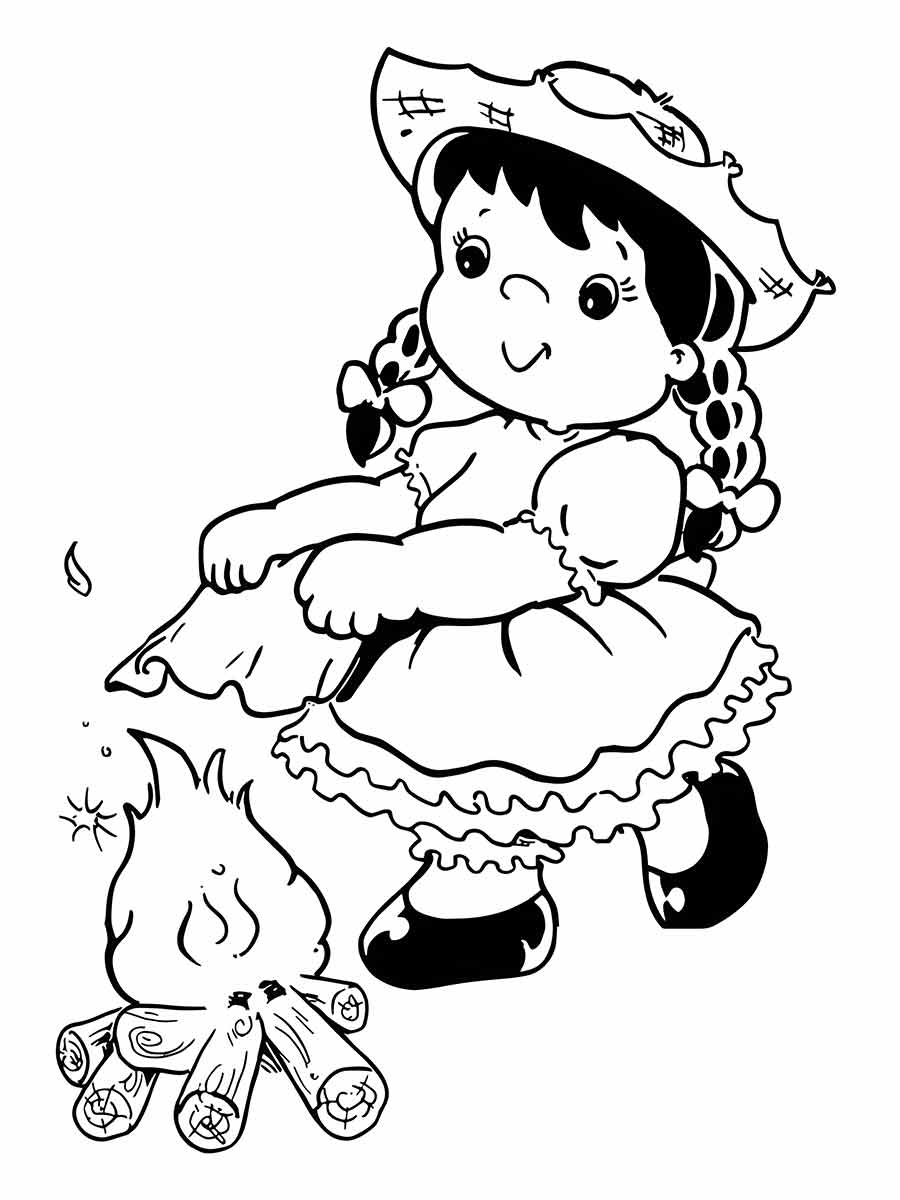 June celebration coloring page (3)