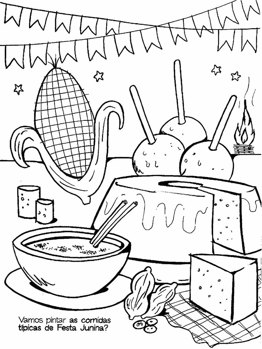 June celebration coloring page (40)