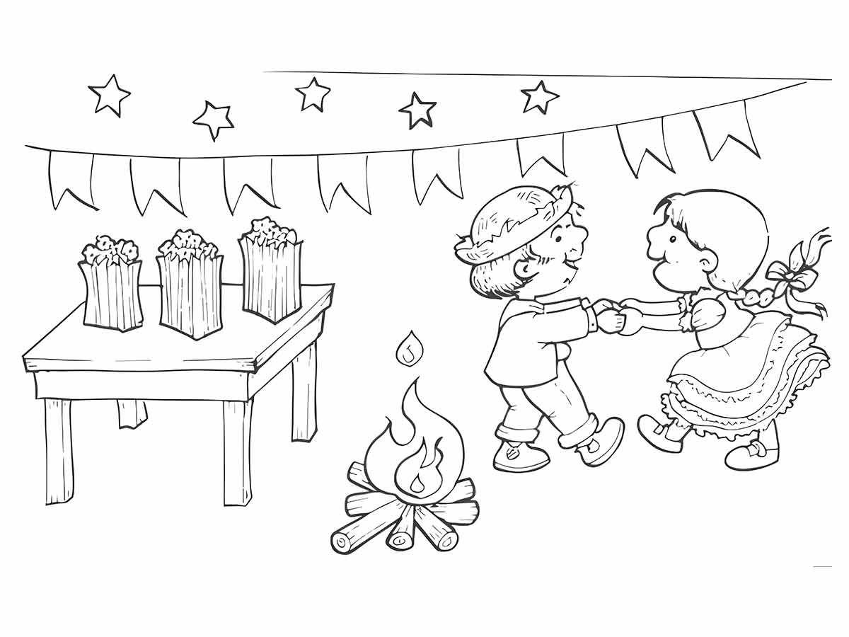 June celebration coloring page (42)