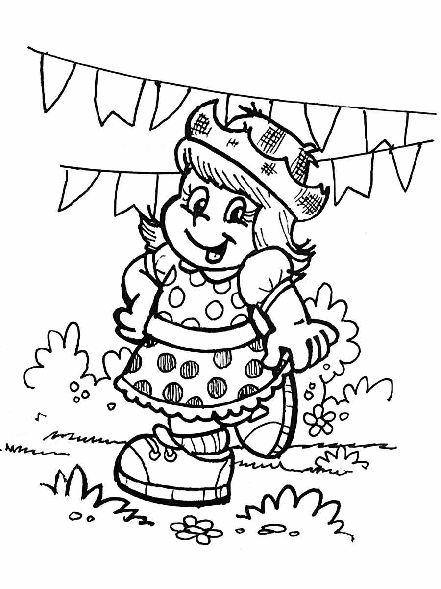 June celebration coloring page (51)