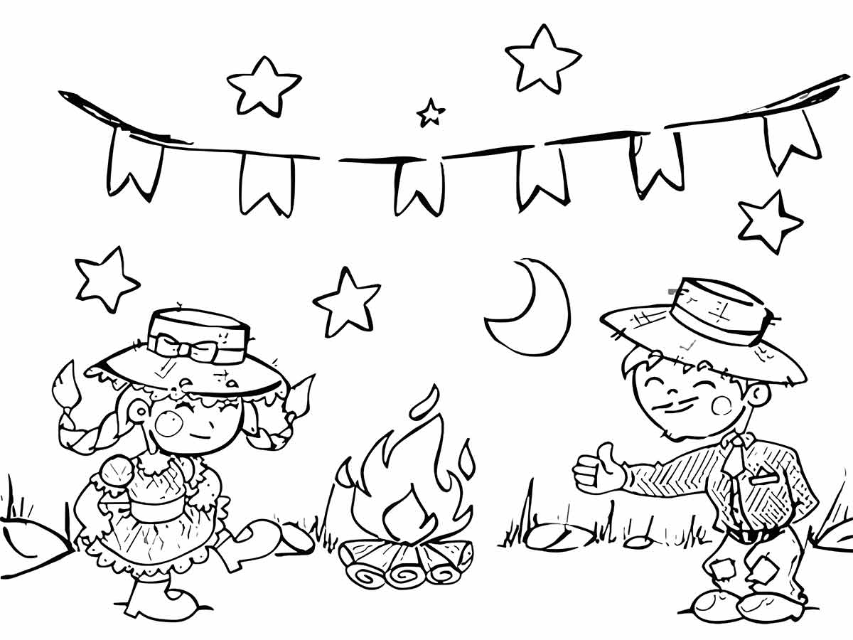 June celebration coloring page (53)