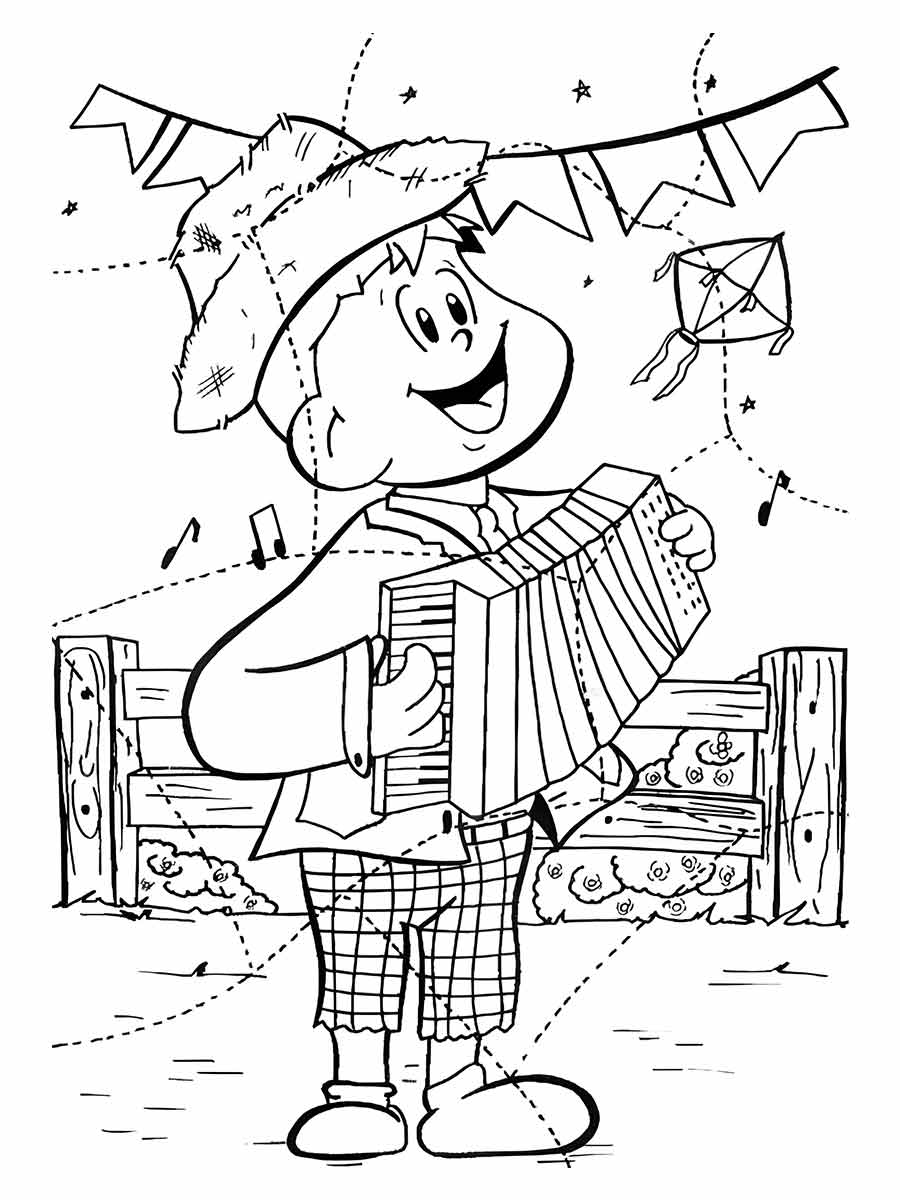 June celebration coloring page (55)