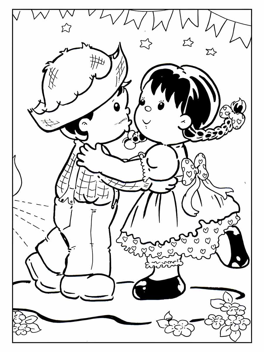 June celebration coloring page (66)