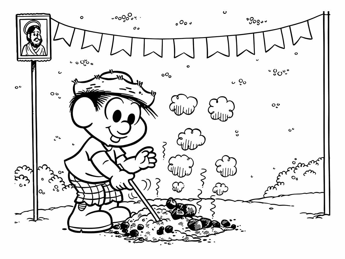 June celebration coloring page (77)