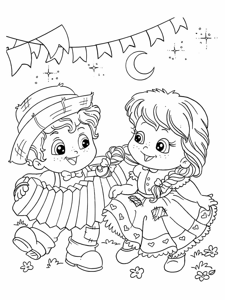 June celebration coloring page (80)