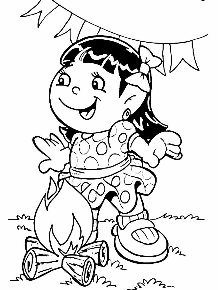 June celebration coloring page (82)