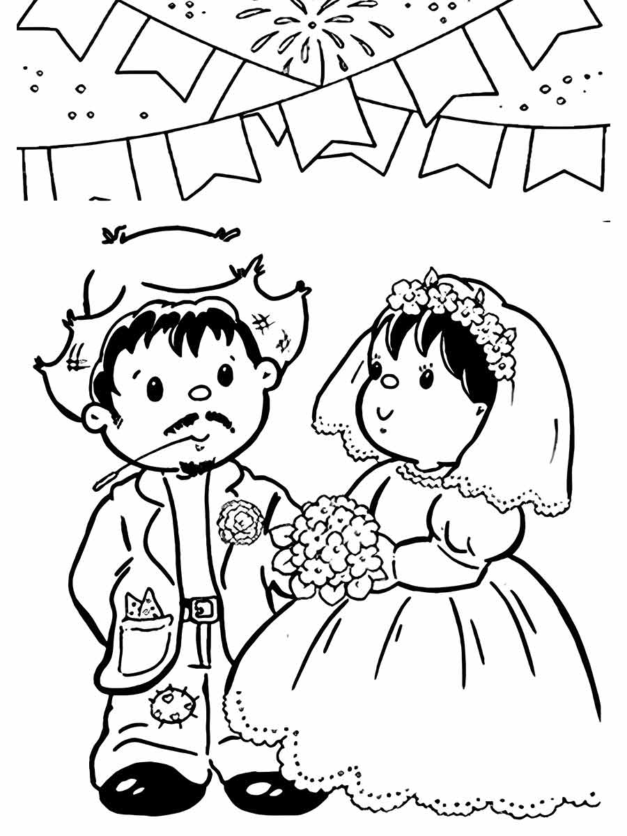 June celebration coloring page (9)