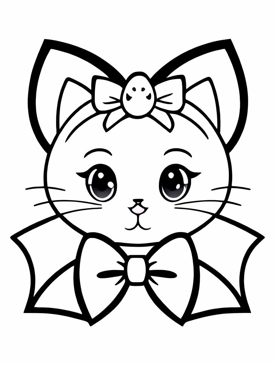 Kawaii coloring page (1)