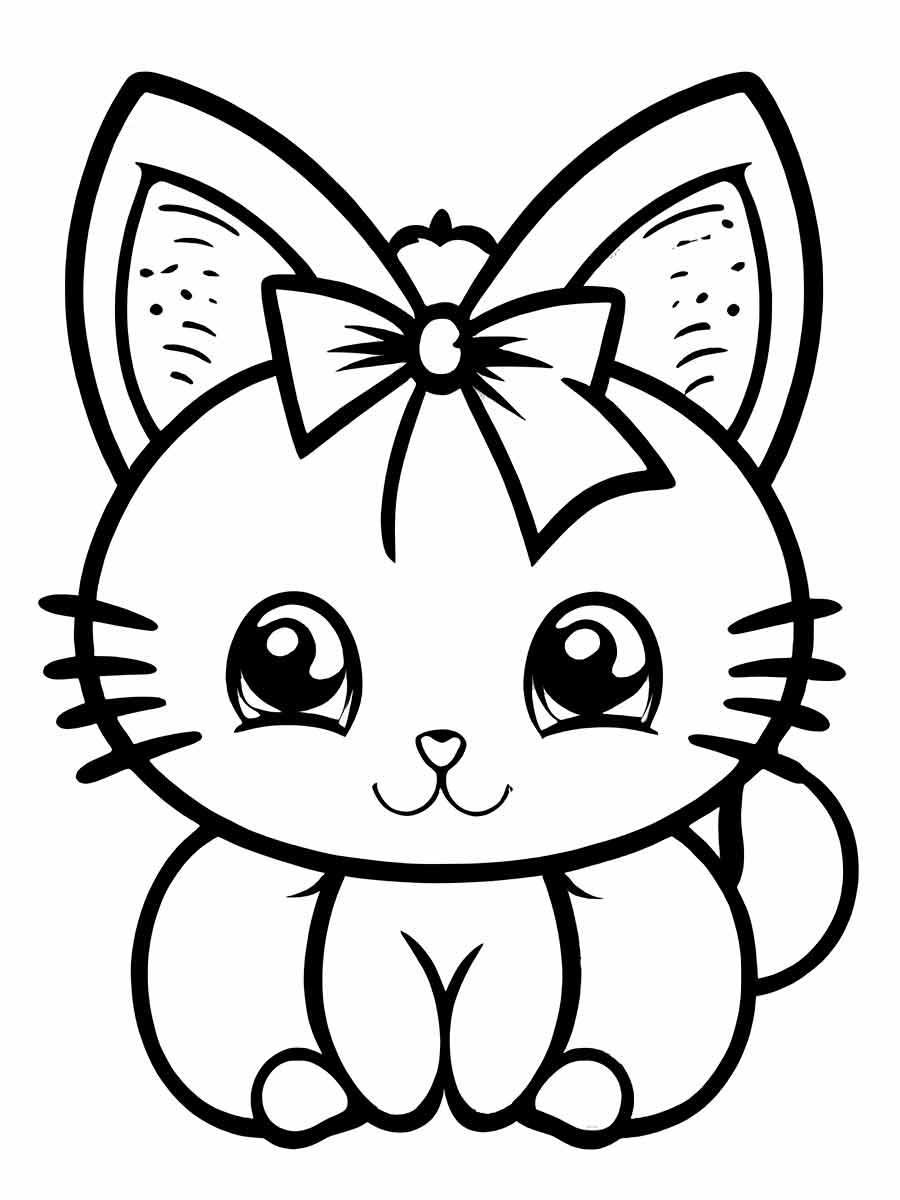 Kawaii coloring page (4)