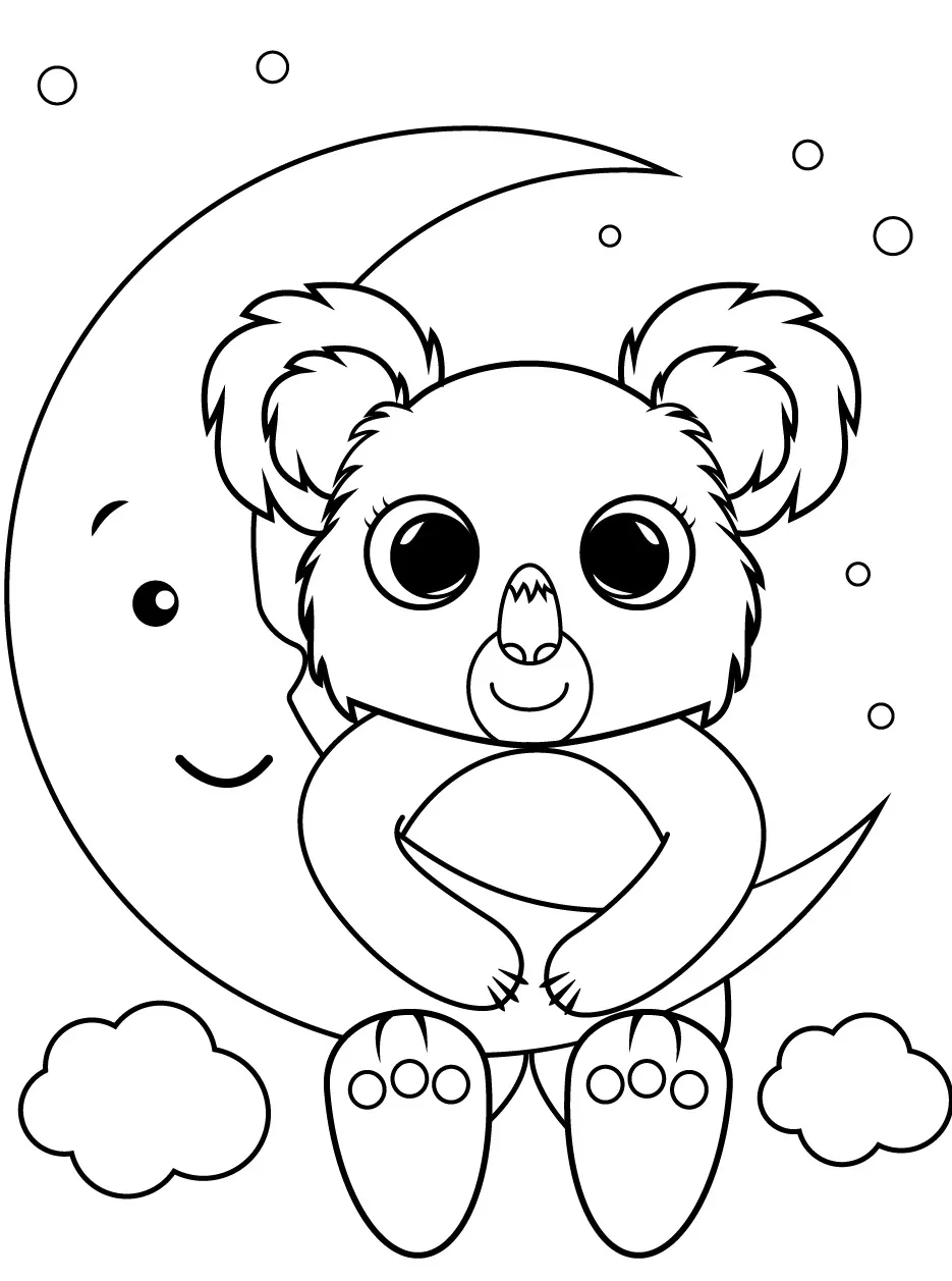 Koala coloring pages (12)