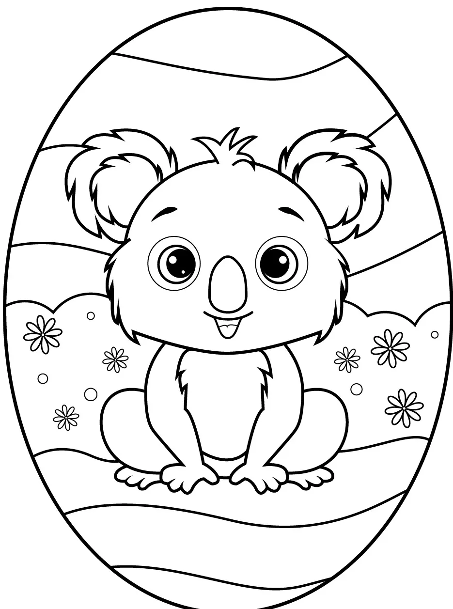 Koala coloring pages (13)