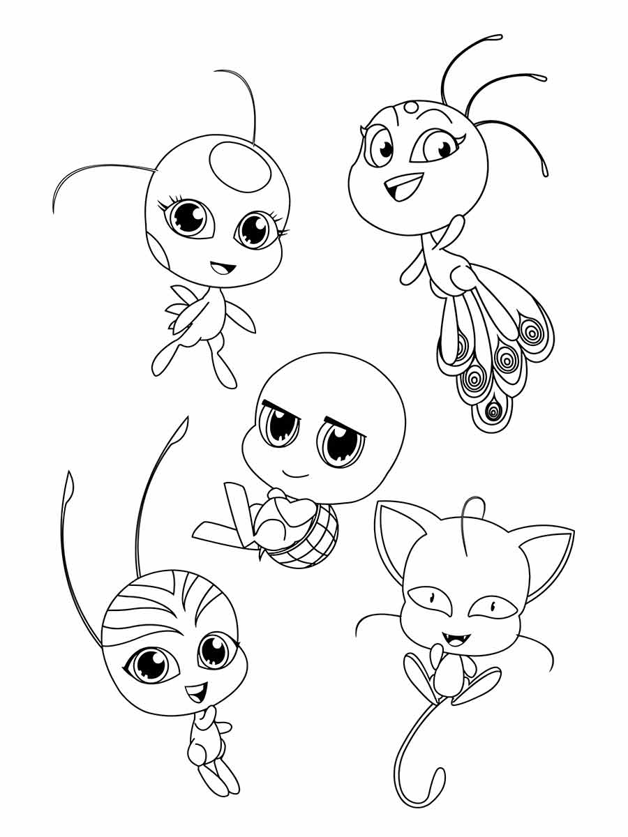 Lady bug coloring page (33)