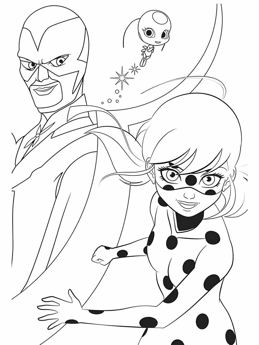 Lady bug coloring page (37)