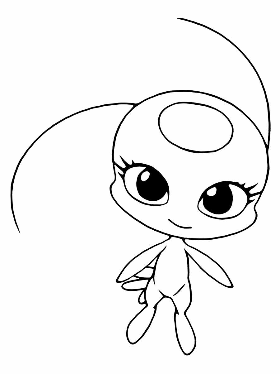 Lady bug coloring page (39)