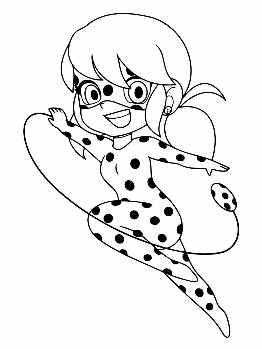 Lady bug coloring page (40)