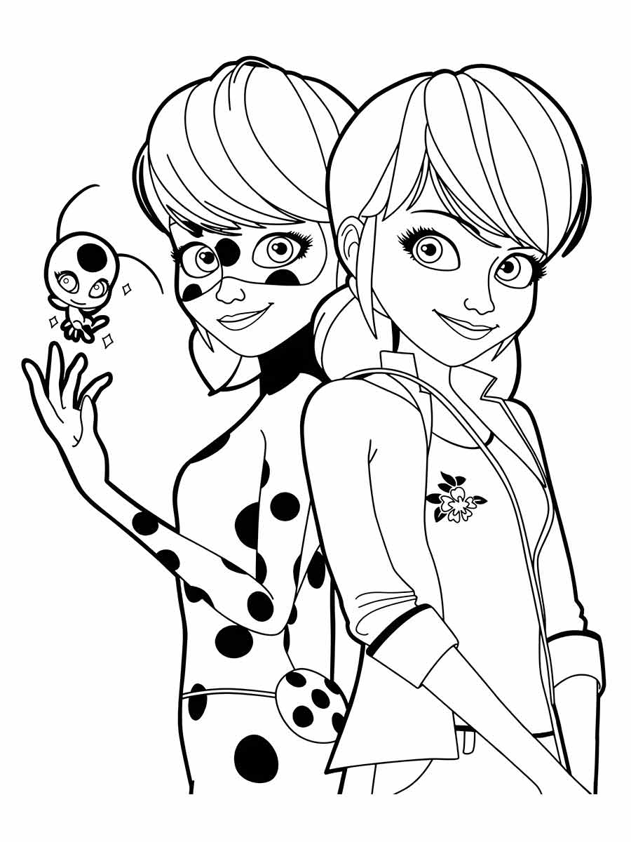 Lady bug coloring page (43)