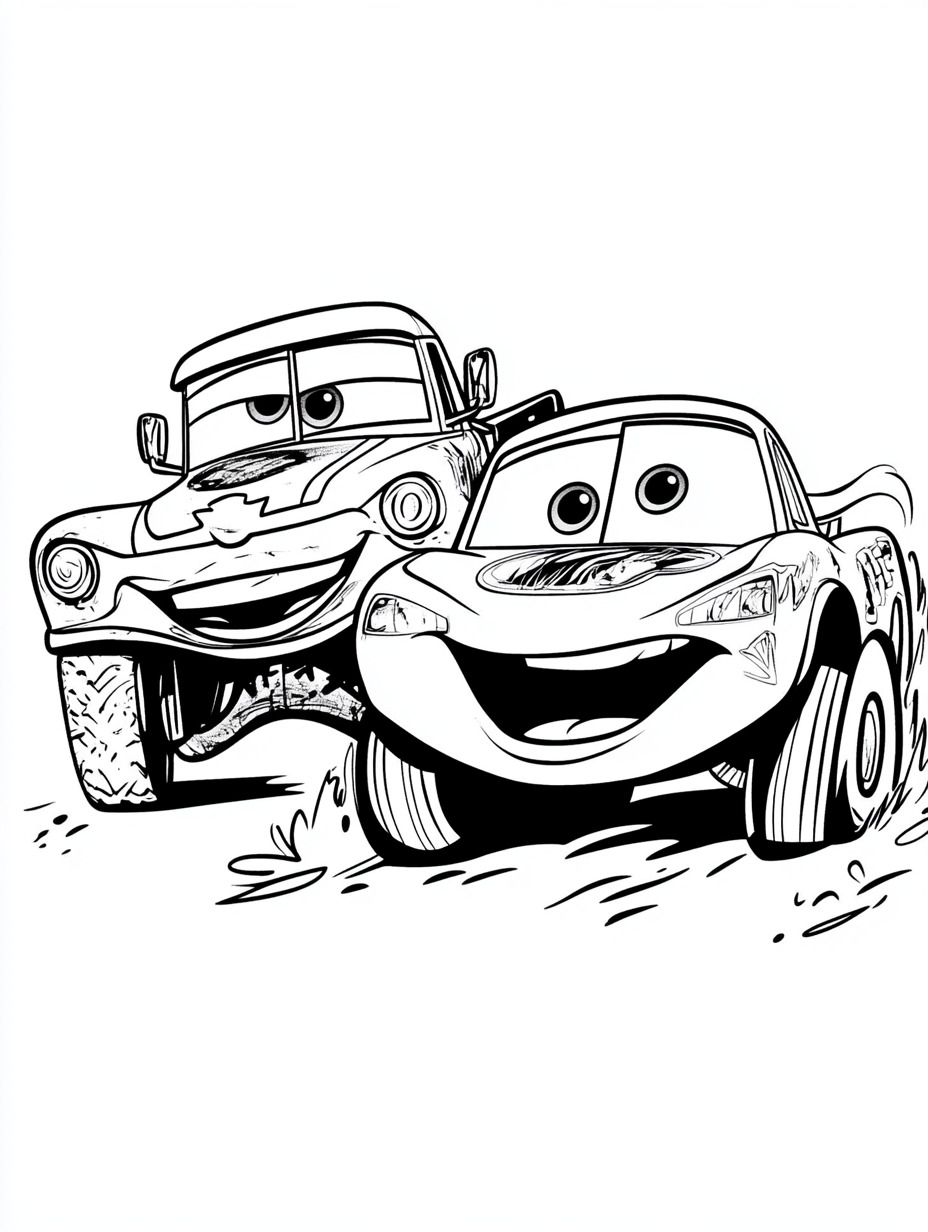 Lightning McQueen coloring page (10)