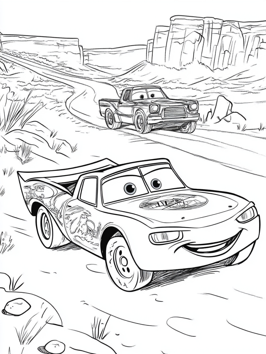 Lightning McQueen coloring page (12)