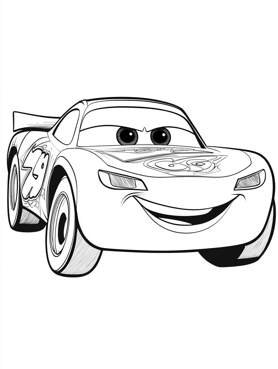 Lightning McQueen coloring page (5)