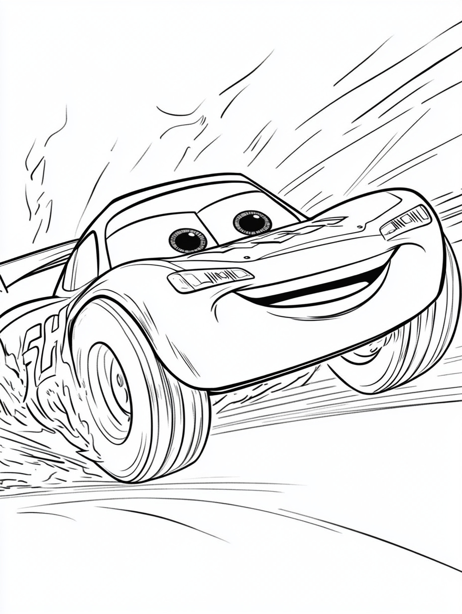 Lightning McQueen coloring page (6)