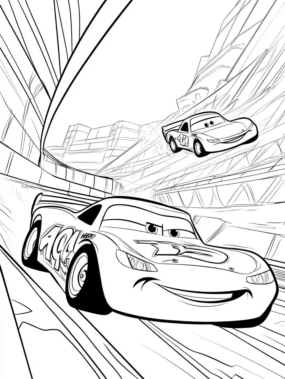 Lightning McQueen coloring page (7)