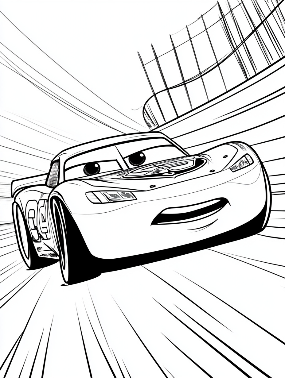 Lightning McQueen coloring page (9)