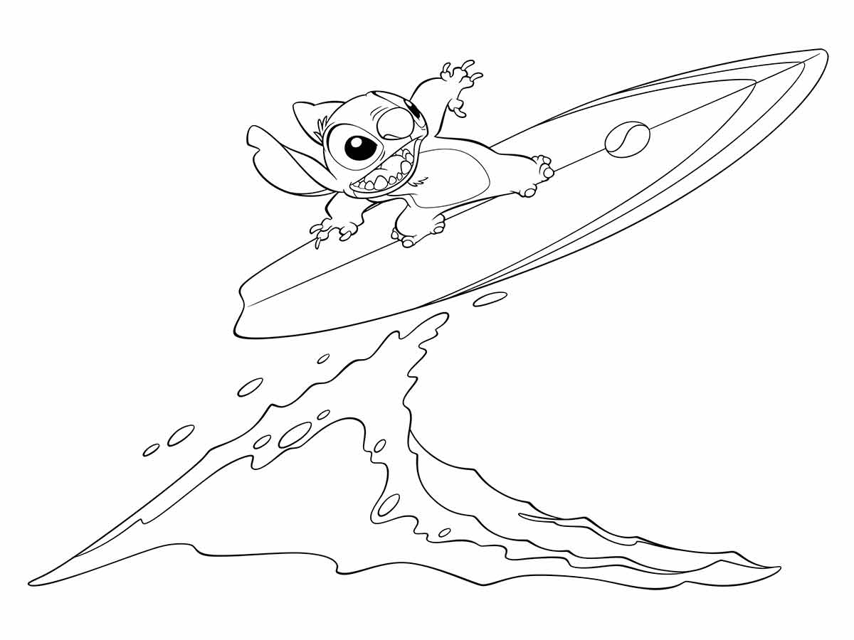 Lillo and Stich coloring page (11)