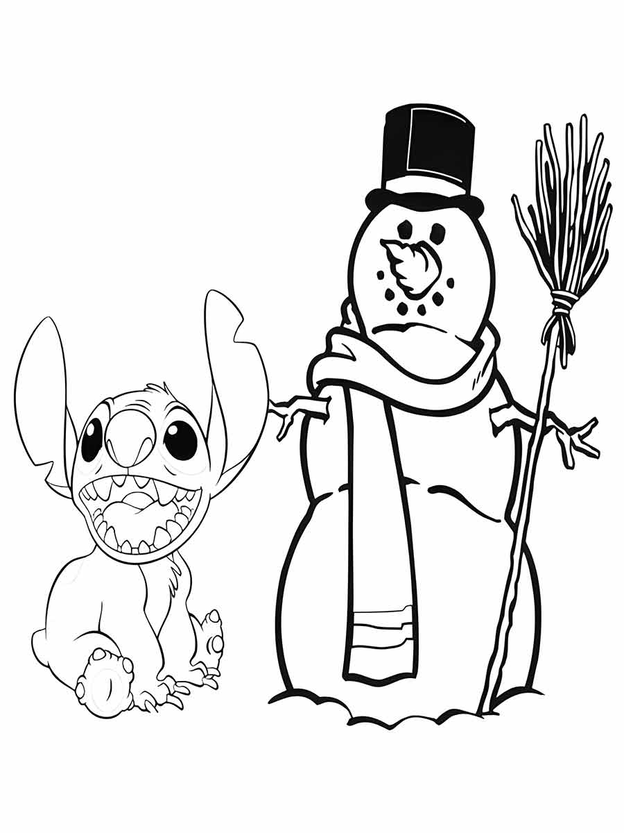 Lillo and Stich coloring page (13)