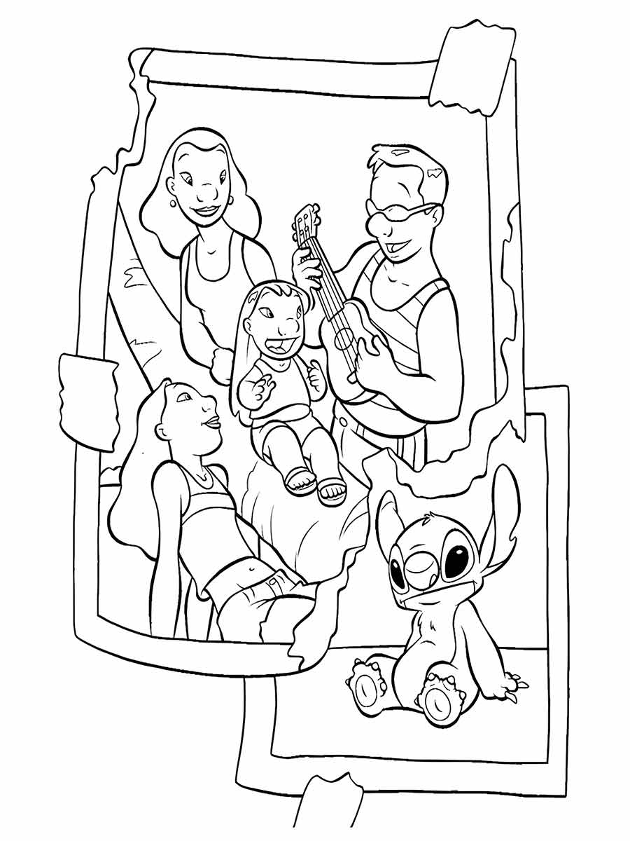 Lillo and Stich coloring page (15)