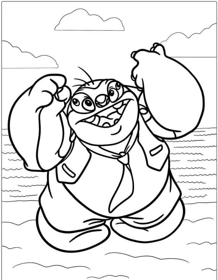 Lillo and Stich coloring page (17)